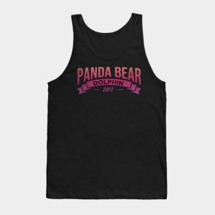 Panda Bear Dolphin Tank Top